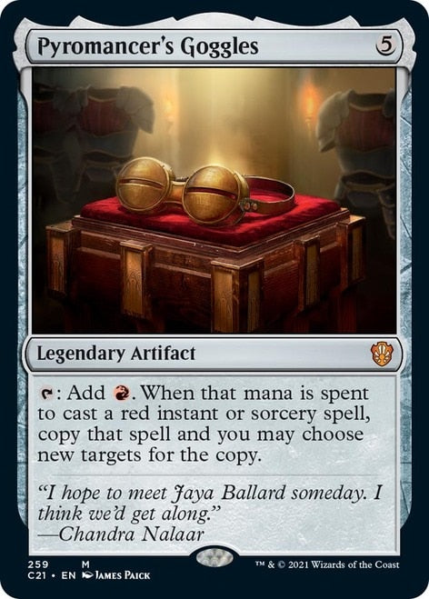 Pyromancer's Goggles [Commander 2021] | Good Games North