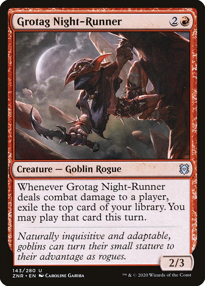 Grotag Night-Runner [Zendikar Rising] | Good Games North
