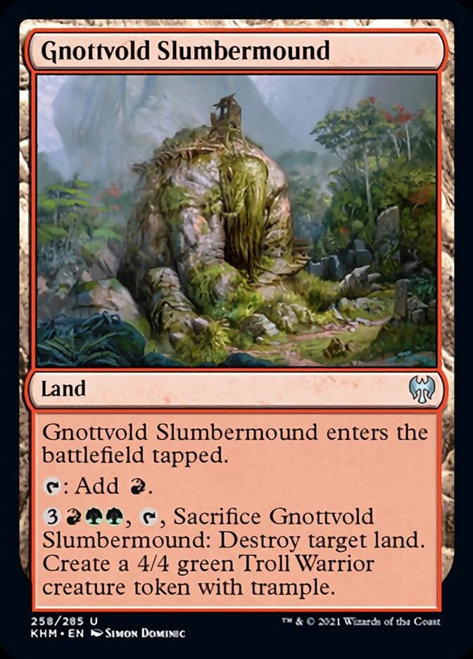 Gnottvold Slumbermound [Kaldheim] | Good Games North
