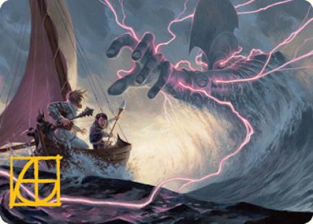 Hall of Storm Giants Art Card (Gold-Stamped Signature) [Dungeons & Dragons: Adventures in the Forgotten Realms Art Series] | Good Games North