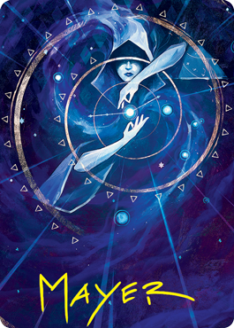 Time Warp Art Card (Gold-Stamped Signature) [Strixhaven: School of Mages Art Series] | Good Games North