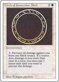 Circle of Protection: Black [Revised Edition] | Good Games North