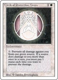 Circle of Protection: Green [Revised Edition] | Good Games North