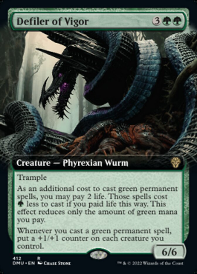 Defiler of Vigor (Extended Art) [Dominaria United] | Good Games North