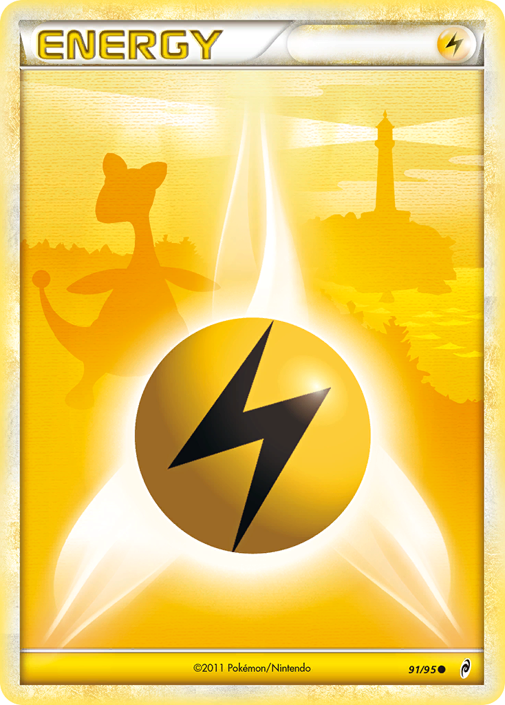 Lightning Energy (91/95) [HeartGold & SoulSilver: Call of Legends] | Good Games North