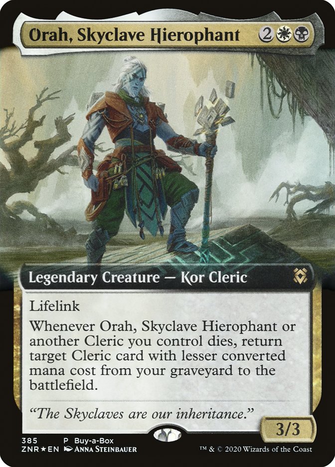 Orah, Skyclave Hierophant (Buy-A-Box) [Zendikar Rising] | Good Games North
