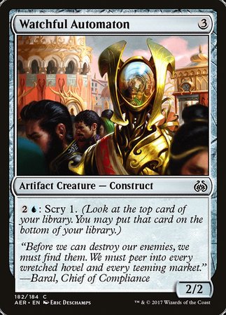 Watchful Automaton [Aether Revolt] | Good Games North