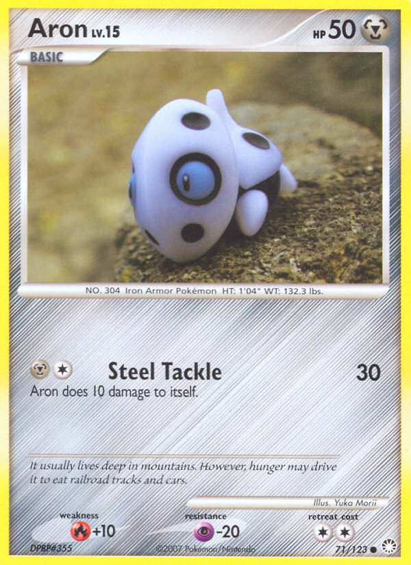 Aron (71/123) [Diamond & Pearl: Mysterious Treasures] | Good Games North