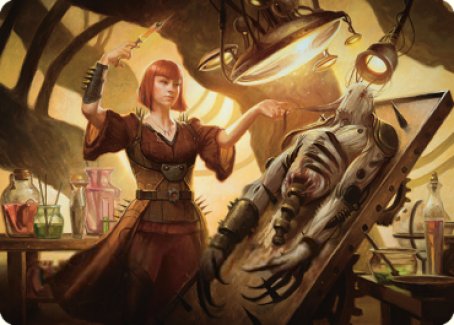 Ashnod, Flesh Mechanist Art Card [The Brothers' War Art Series] | Good Games North