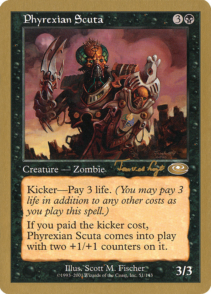 Phyrexian Scuta (Tom van de Logt) [World Championship Decks 2001] | Good Games North