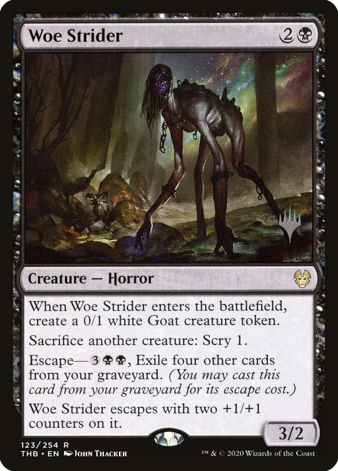 Woe Strider (Promo Pack) [Theros Beyond Death Promos] | Good Games North