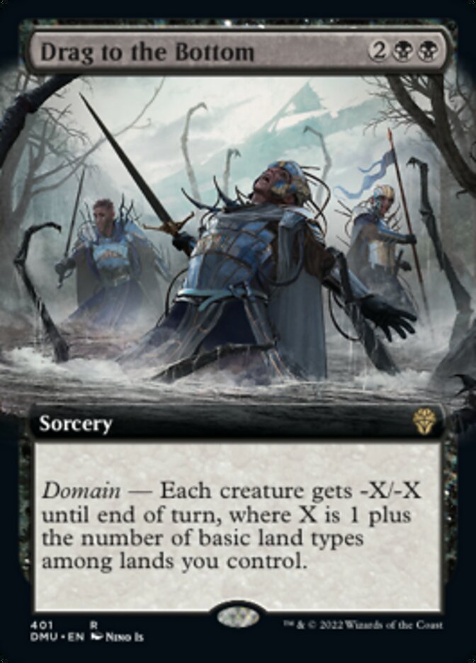 Drag to the Bottom (Extended Art) [Dominaria United] | Good Games North