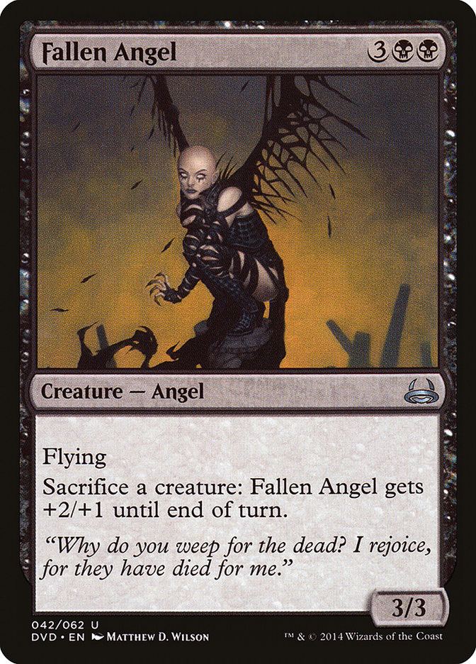 Fallen Angel (Divine vs. Demonic) [Duel Decks Anthology] | Good Games North