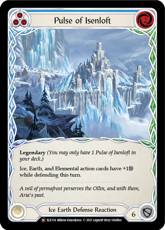 Pulse of Isenloft [U-ELE114] Unlimited Rainbow Foil | Good Games North