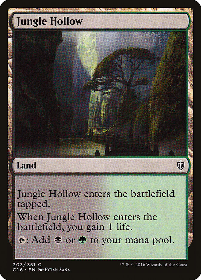 Jungle Hollow [Commander 2016] | Good Games North