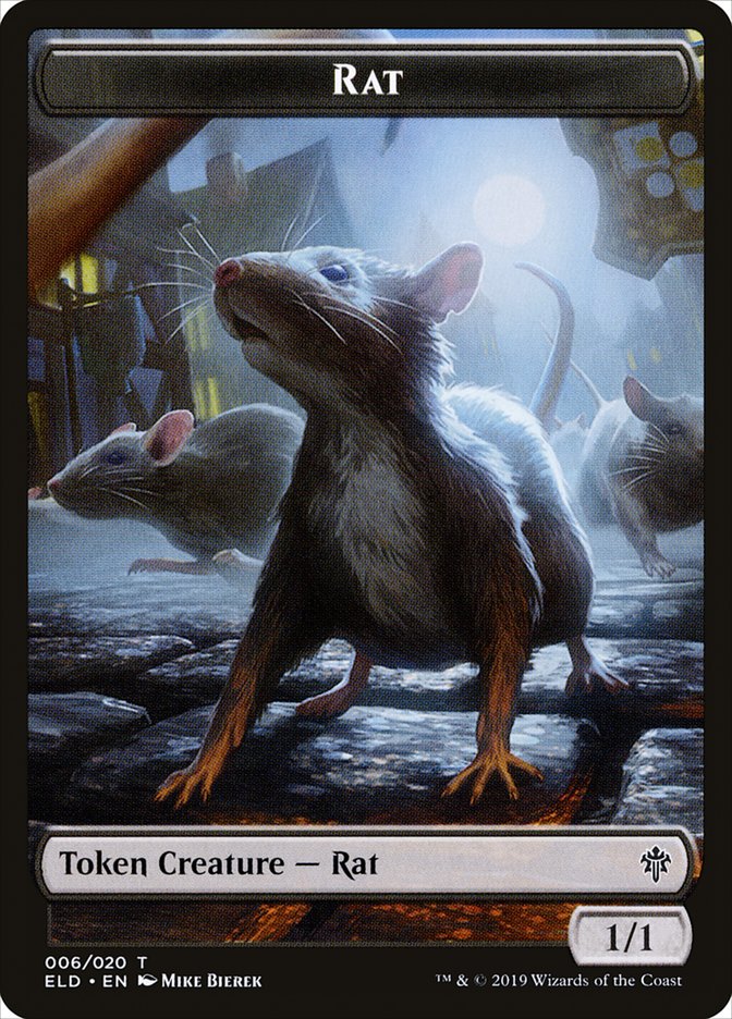 Rat [Throne of Eldraine Tokens] | Good Games North