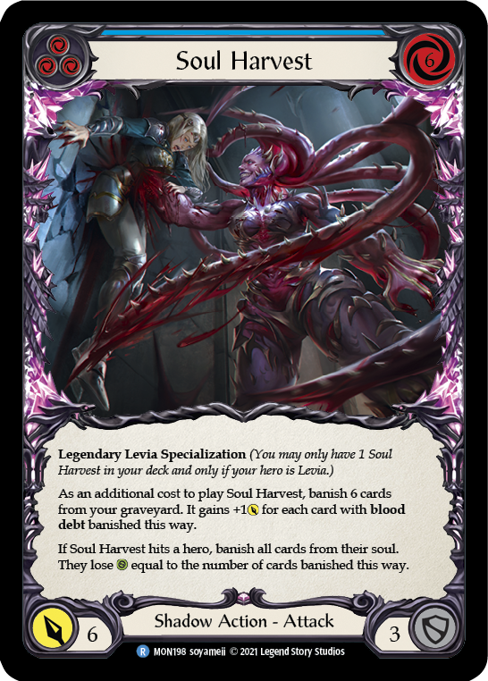 Soul Harvest [MON198-RF] 1st Edition Rainbow Foil | Good Games North