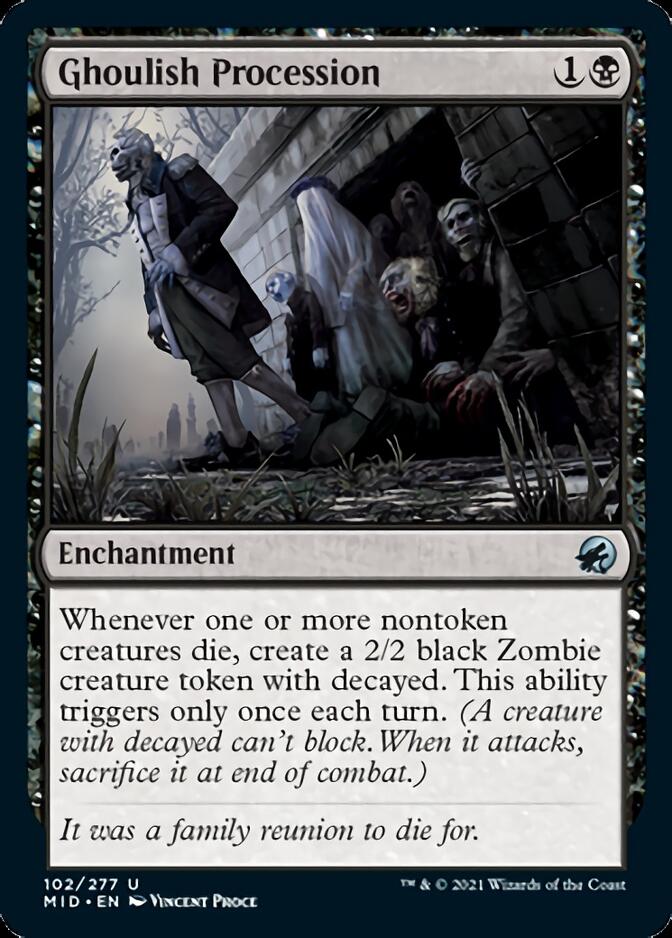 Ghoulish Procession [Innistrad: Midnight Hunt] | Good Games North