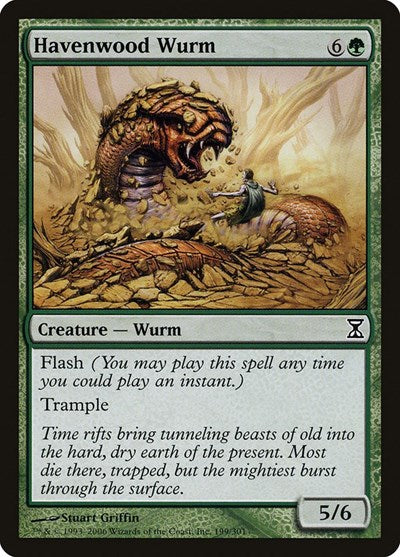 Havenwood Wurm [Time Spiral] | Good Games North
