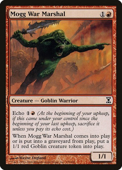 Mogg War Marshal [Time Spiral] | Good Games North