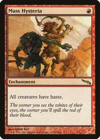 Mass Hysteria [Mirrodin] | Good Games North