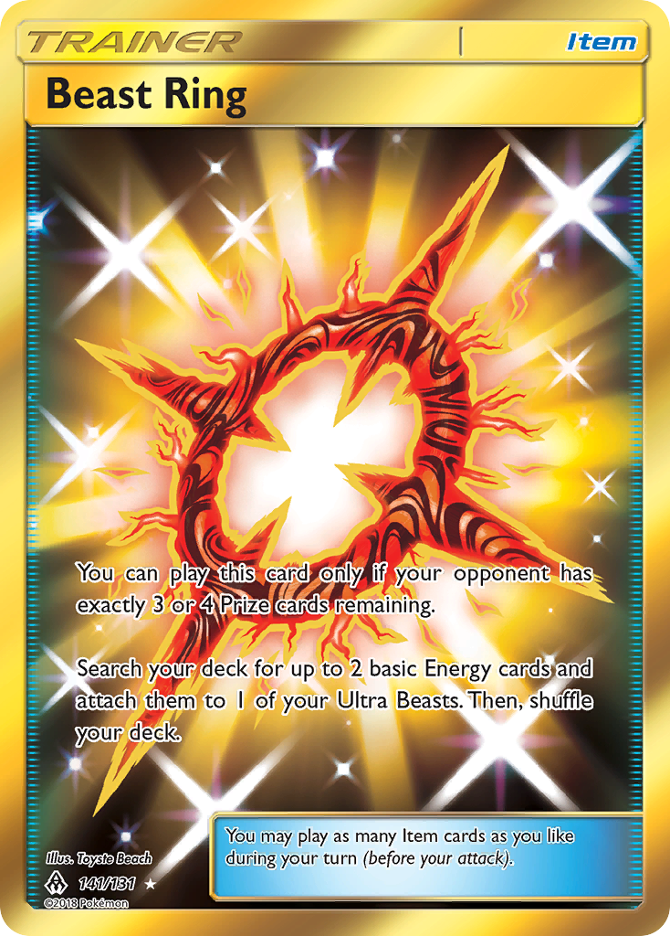 Beast Ring (141/131) [Sun & Moon: Forbidden Light] | Good Games North