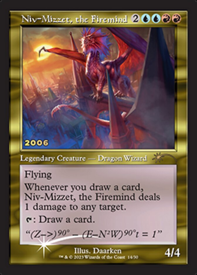 Niv-Mizzet, the Firemind [30th Anniversary Promos] | Good Games North