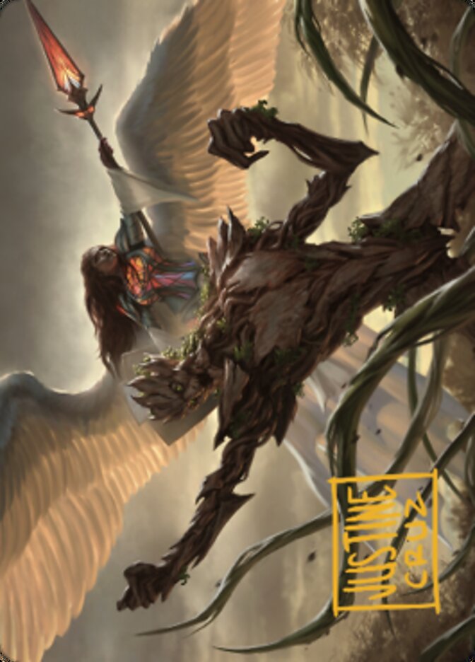 Strength of the Coalition Art Card (Gold-Stamped Signature) [Dominaria United Art Series] | Good Games North