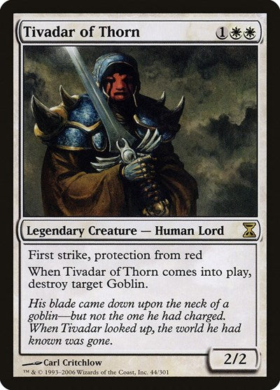 Tivadar of Thorn [Time Spiral] | Good Games North