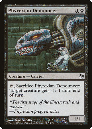 Phyrexian Denouncer [Duel Decks: Phyrexia vs. the Coalition] | Good Games North