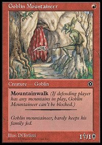 Goblin Mountaineer [Portal Second Age] | Good Games North