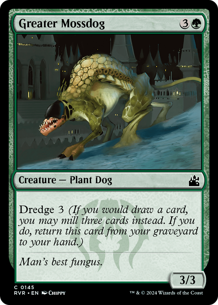 Greater Mossdog [Ravnica Remastered] | Good Games North