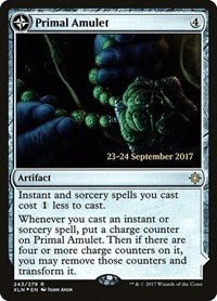 Primal Amulet [Ixalan Promos] | Good Games North