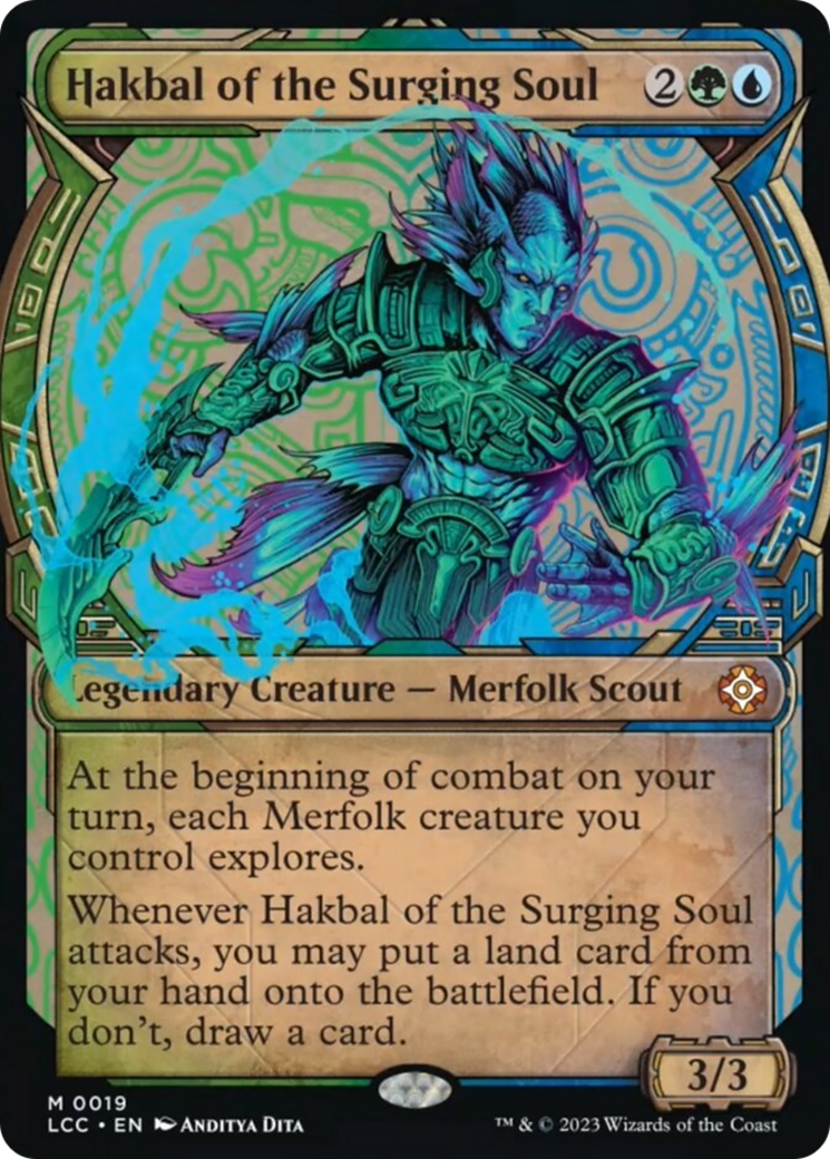 Hakbal of the Surging Soul (Showcase) [The Lost Caverns of Ixalan Commander] | Good Games North
