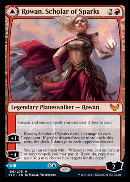 Rowan, Scholar of Sparks // Will, Scholar of Frost [Strixhaven: School of Mages] | Good Games North