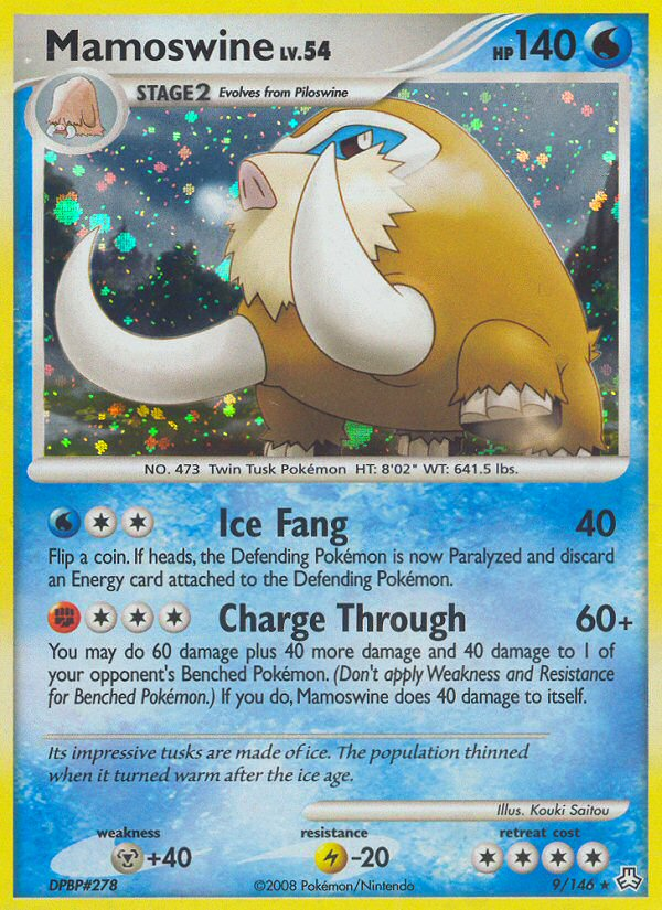 Mamoswine (9/146) [Diamond & Pearl: Legends Awakened] | Good Games North