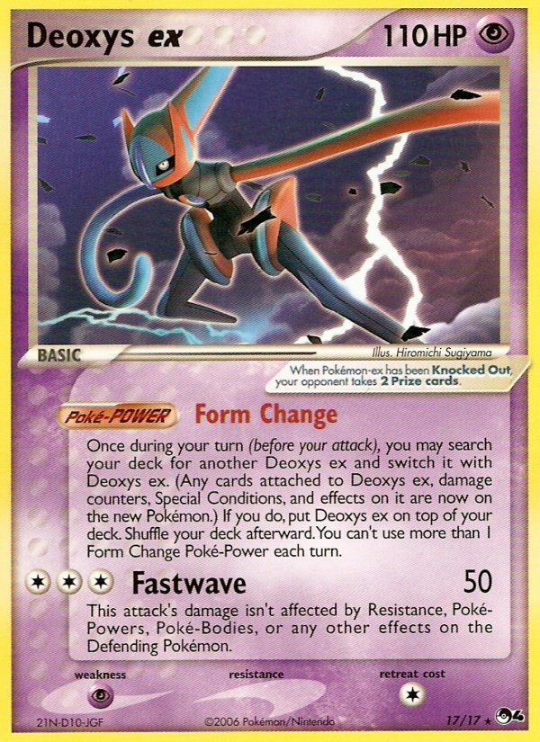 Deoxys ex (17/17) [POP Series 4] | Good Games North