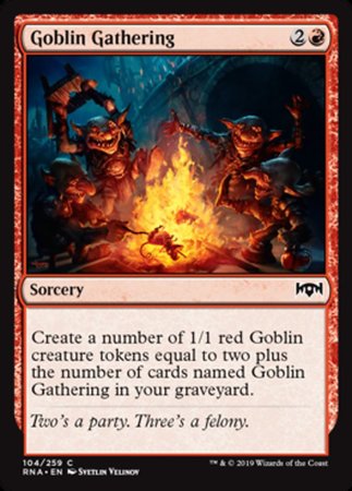 Goblin Gathering [Ravnica Allegiance] | Good Games North