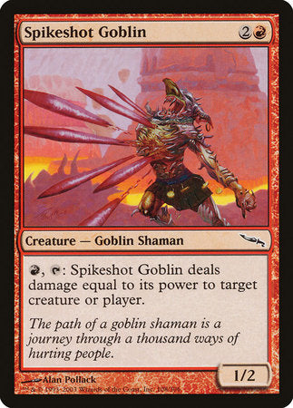 Spikeshot Goblin [Mirrodin] | Good Games North