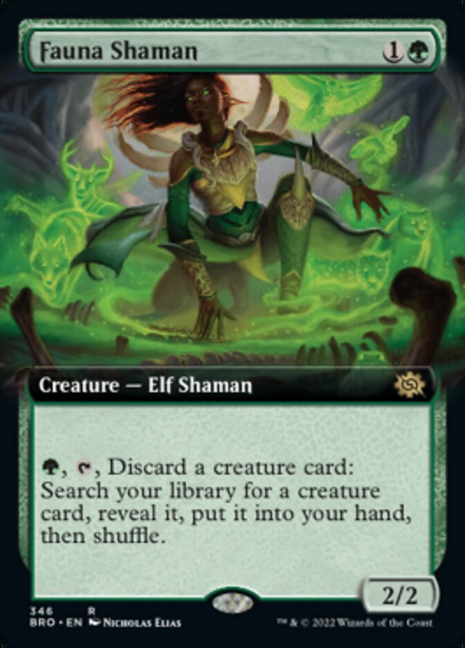 Fauna Shaman (Extended Art) [The Brothers' War] | Good Games North