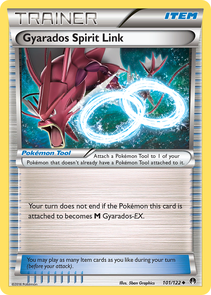 Gyarados Spirit Link (101/122) [XY: BREAKpoint] | Good Games North