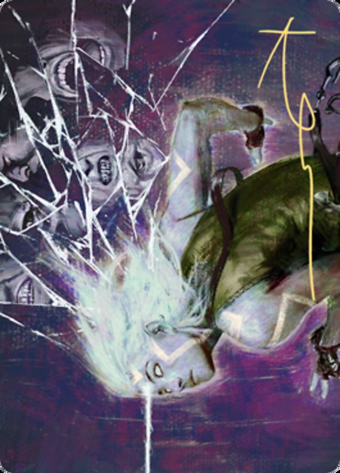Anticognition Art Card (Gold-Stamped Signature) [Zendikar Rising Art Series] | Good Games North