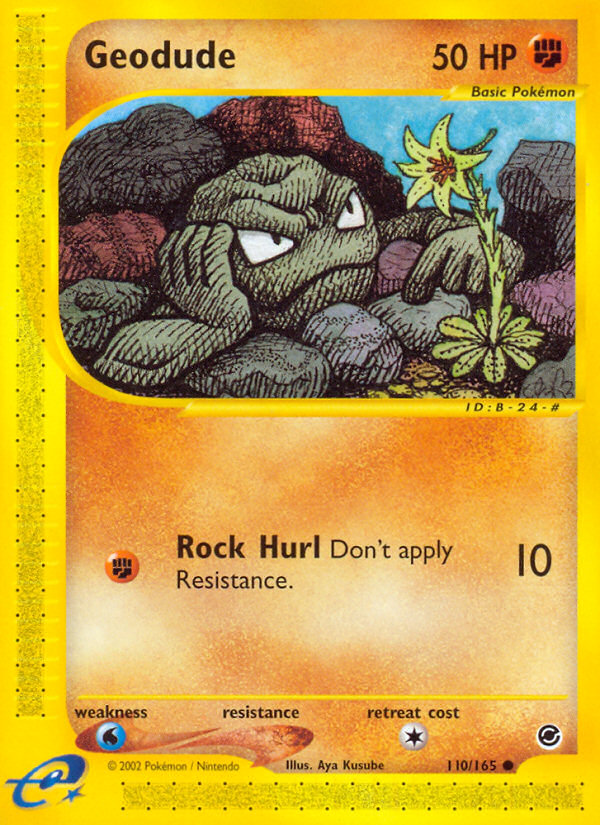 Geodude (110/165) [Expedition: Base Set] | Good Games North