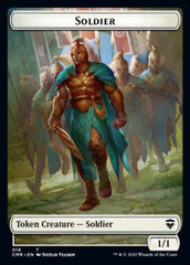 Cat // Soldier Token [Commander Legends Tokens] | Good Games North