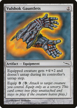 Vulshok Gauntlets [Mirrodin] | Good Games North
