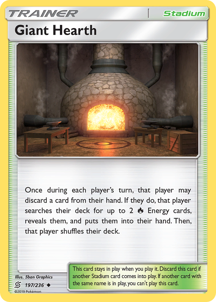 Giant Hearth (197/236) [Sun & Moon: Unified Minds] | Good Games North