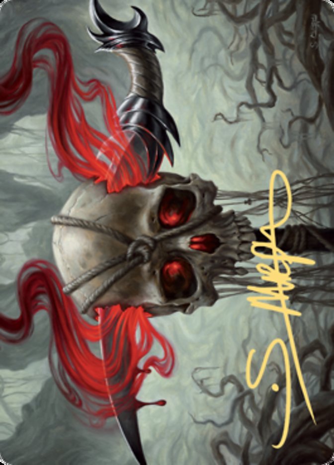 Mind Carver Art Card (Gold-Stamped Signature) [Zendikar Rising Art Series] | Good Games North