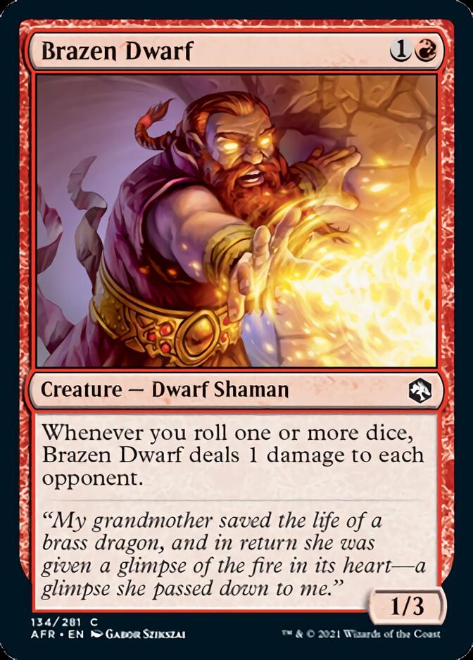 Brazen Dwarf [Dungeons & Dragons: Adventures in the Forgotten Realms] | Good Games North