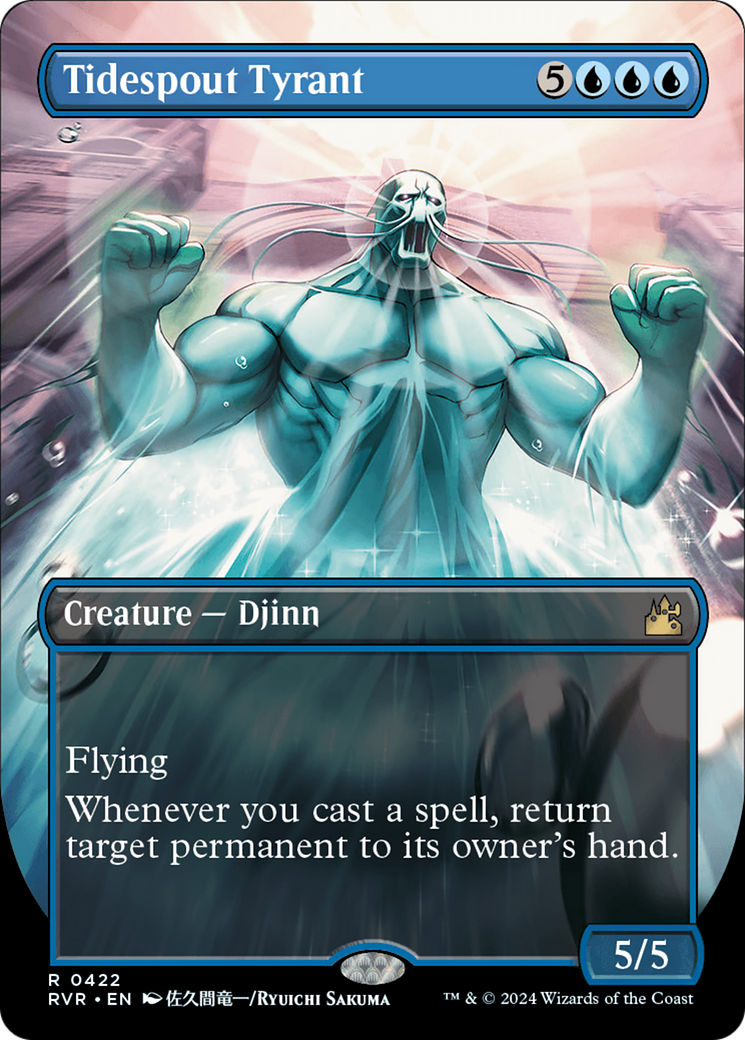 Tidespout Tyrant (Anime Borderless) [Ravnica Remastered] | Good Games North