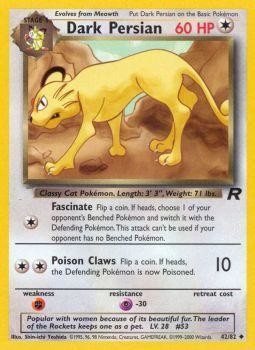 Dark Persian (42/82) [Team Rocket Unlimited] | Good Games North